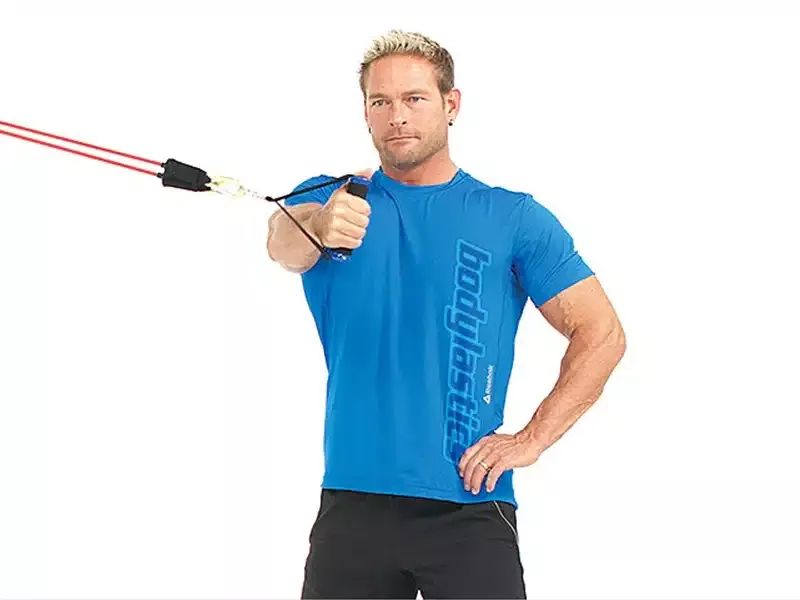 Fitnesz gumiszalag bemutató